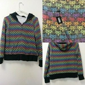 Vans zip up sweater